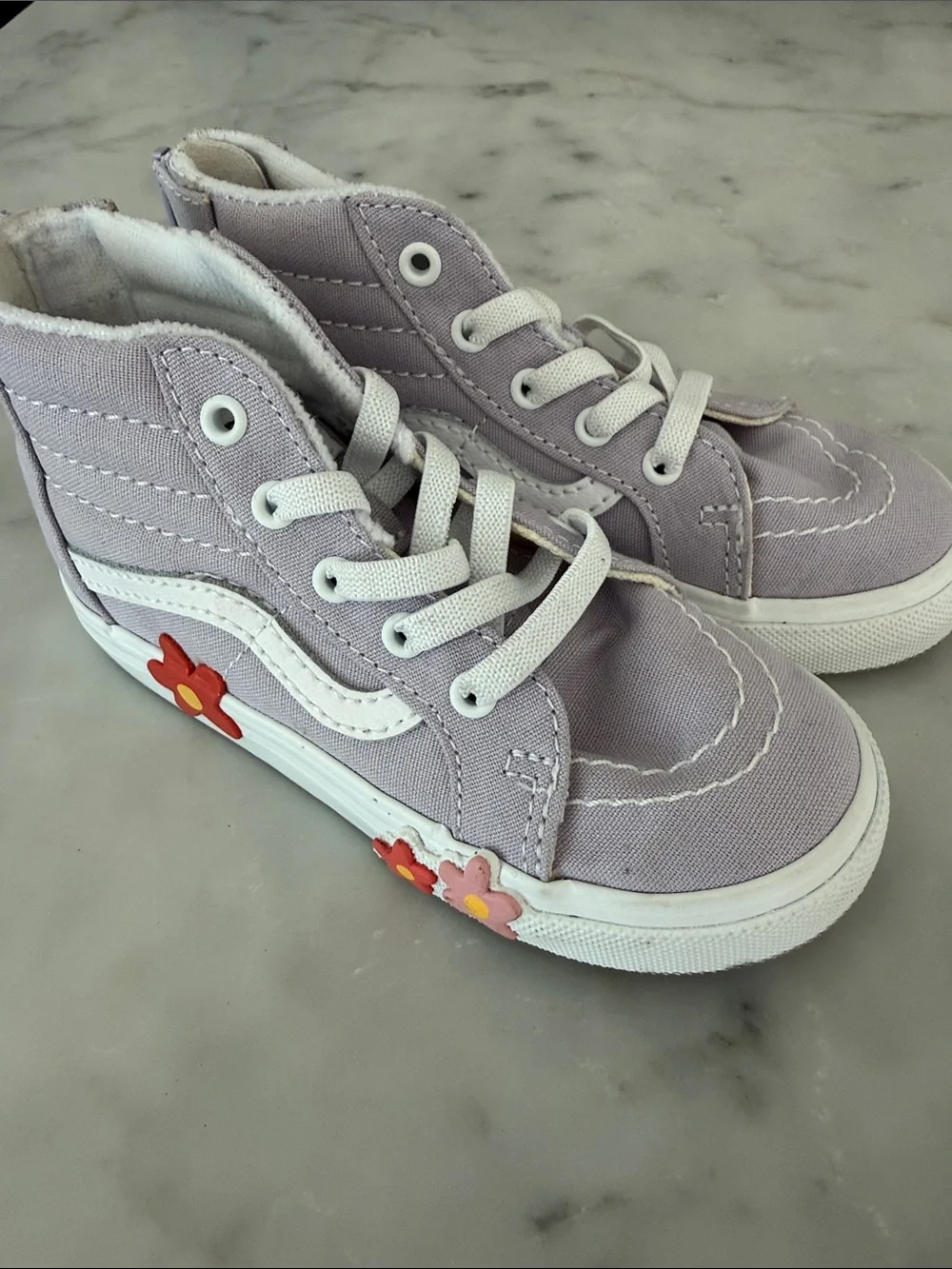 Vans lilac canvas